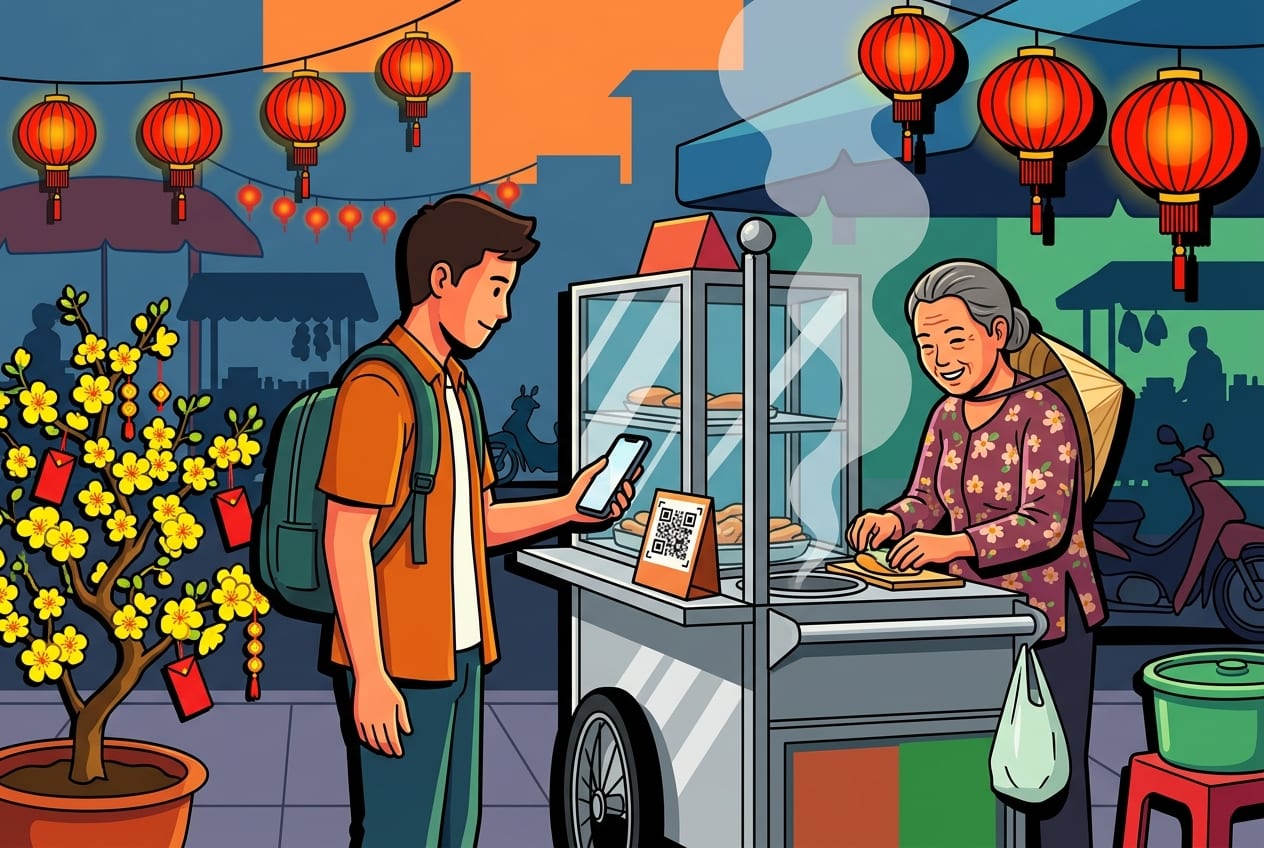 Forgot Your Wallet? How to 'Quét Mã' Like a Pro at Vietnam’s 2026 Tet Stalls