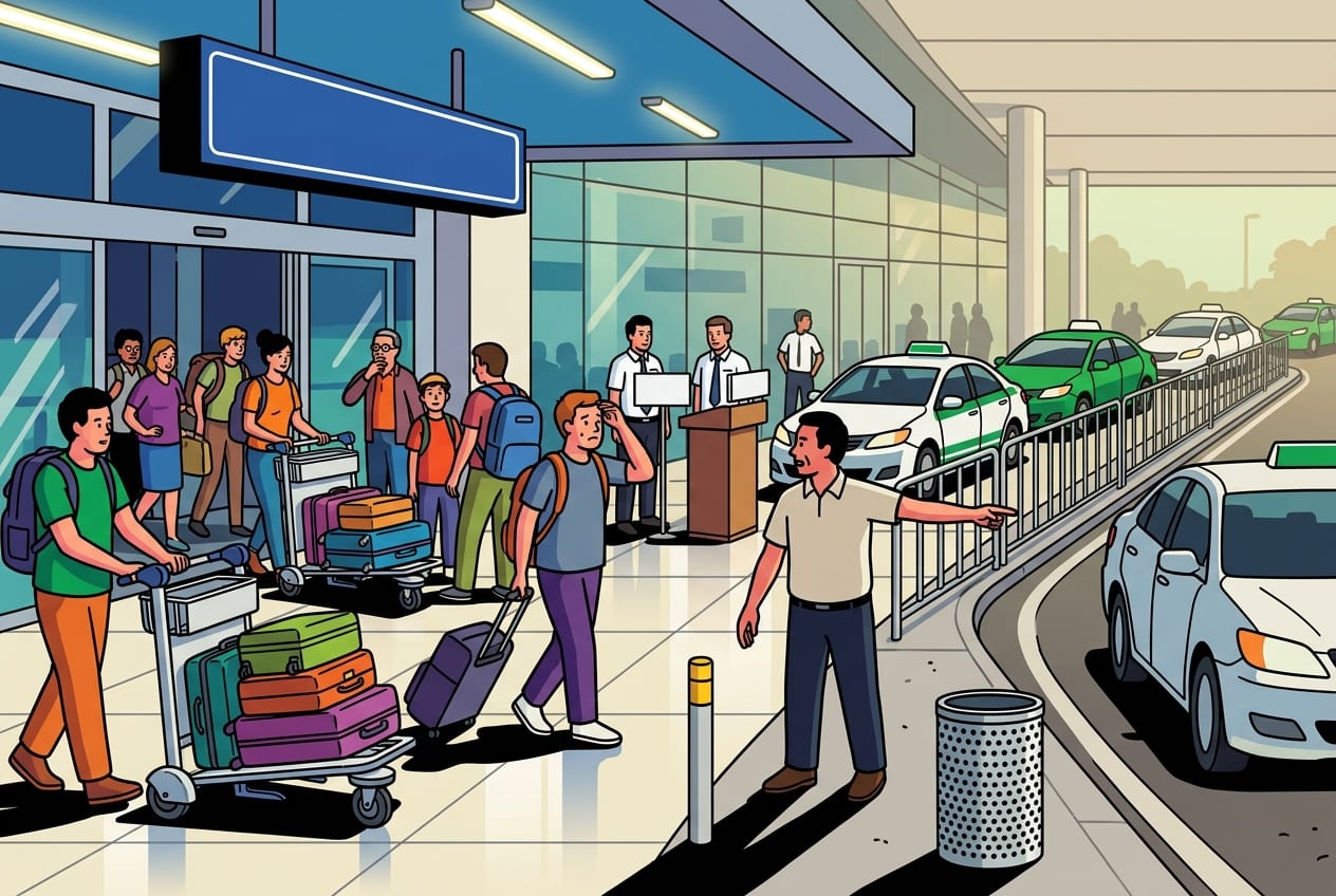 Landing Like a Local: Navigating the Airport Taxi Chaos in Vietnam