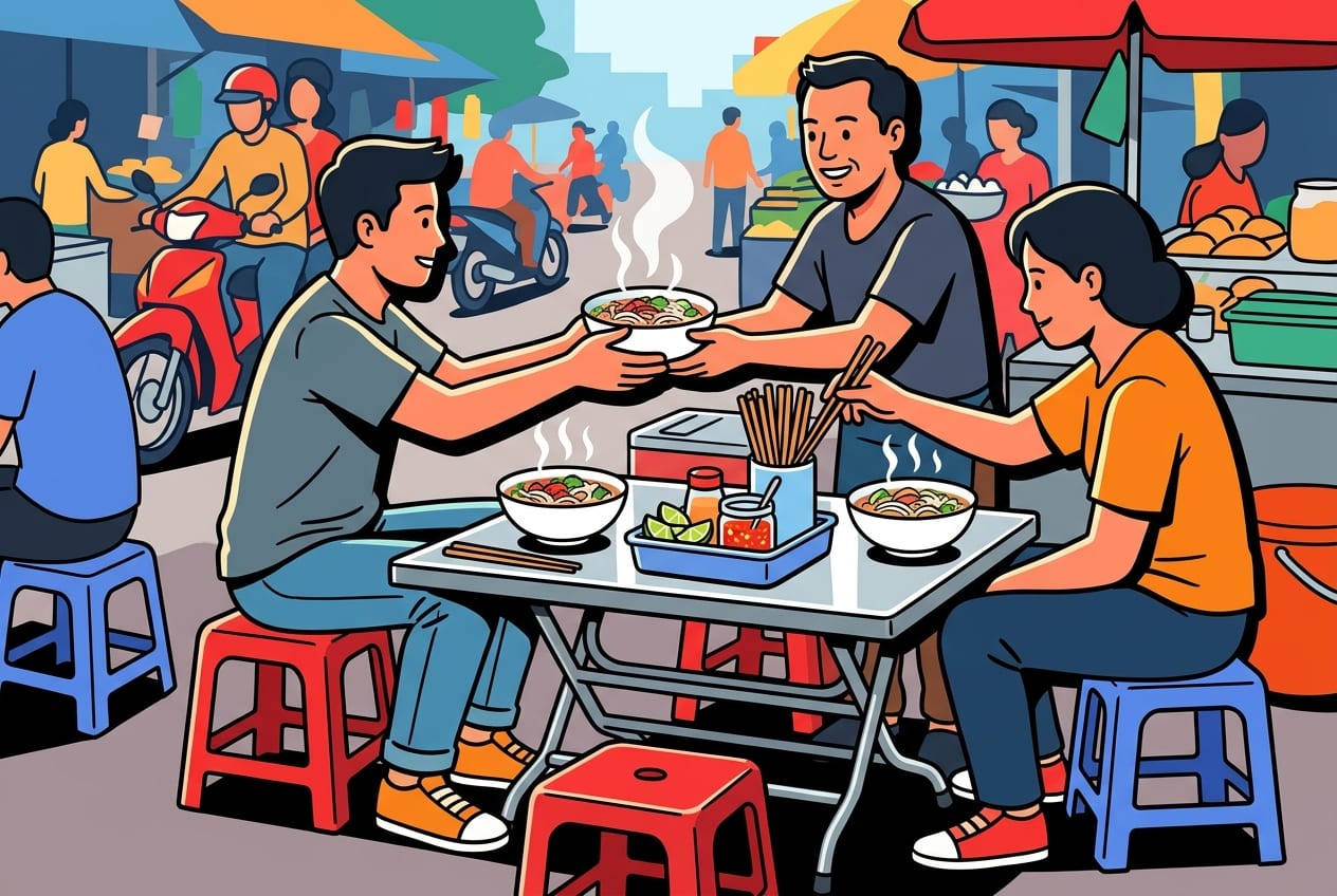 Mastering the Plastic Stool: A Beginner's Guide to Vietnamese Street Food Etiquette