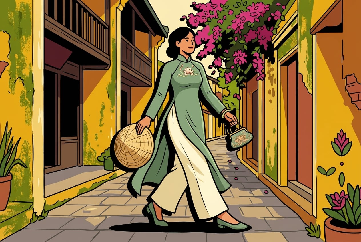 Why Does Everyone Look So Elegant in Hoi An? Unveiling the Ao Dai Charm!